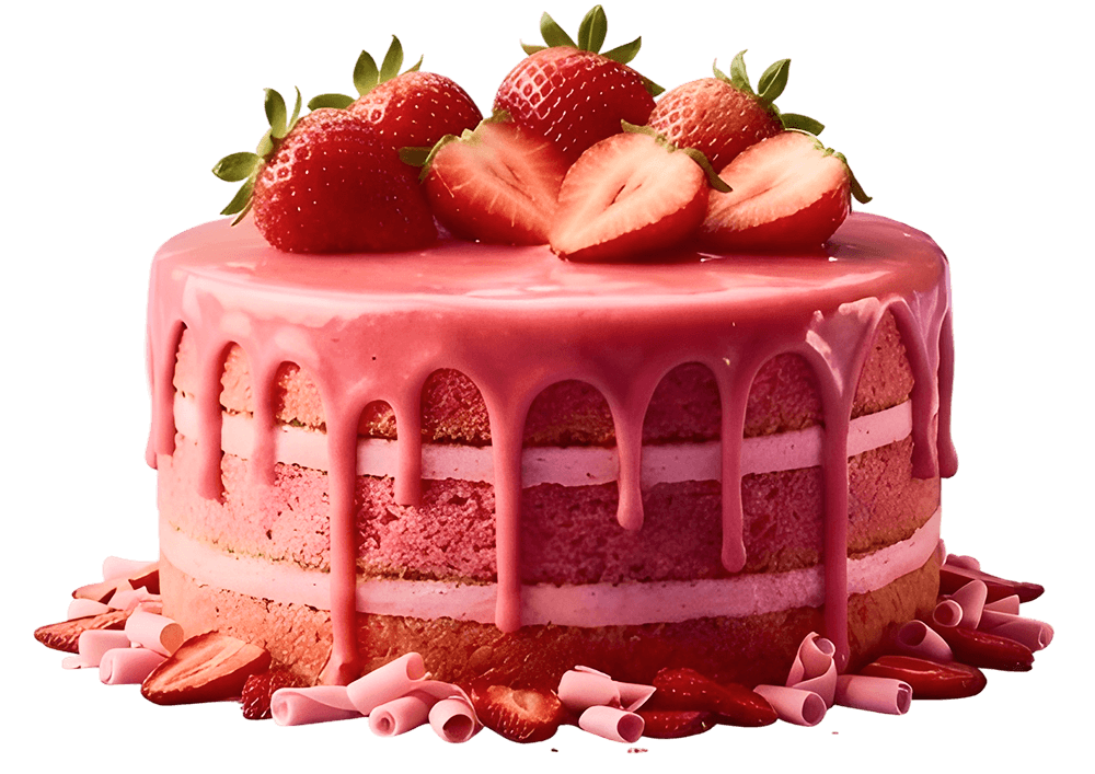 Delicious decorate cake